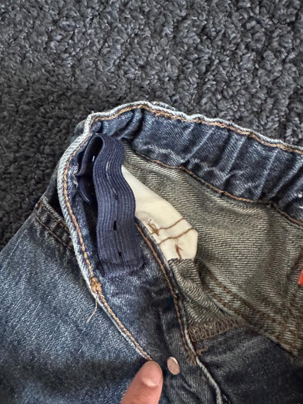 Childrens Place Boys Boot Cut Jeans Size 10 - Picture 6 of 6